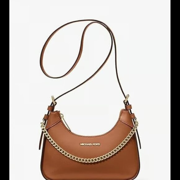 Michael Kors Wilma Small Shoulder Leather Crossbody Bag NWT - Picture 1 of 7